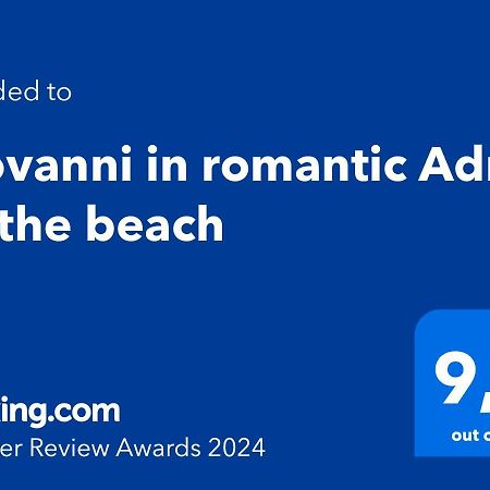 Giovanni In Romantic Adria On The Beach Lido di Pomposa Exterior foto